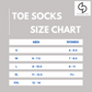 4 Pairs Premium Cotton Toe Socks Lightweight